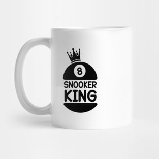 Snooker King billiard player Mug